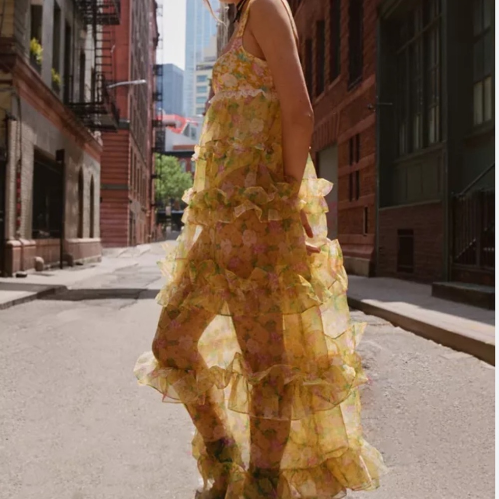 FOR LOVE & LEMONS Vikki Maxi Floral Dress - Picture 2 of 5